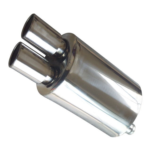 Hot Sale Dual Stainless Steel Exhaust Muffler