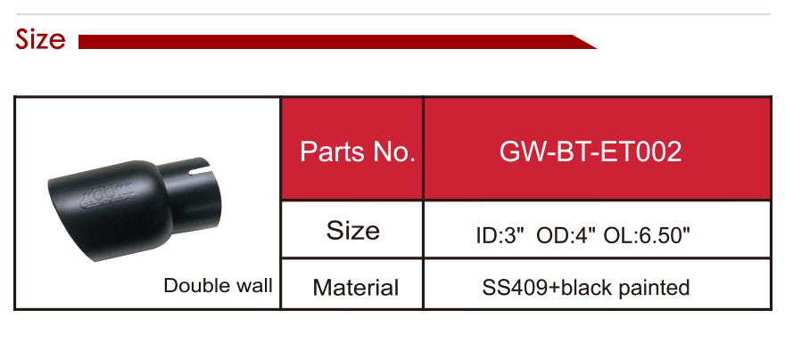 exhaust tip