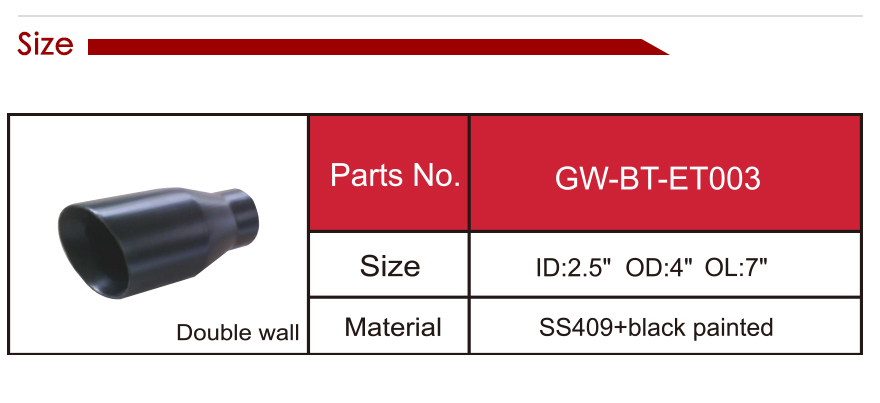 exhaust tip