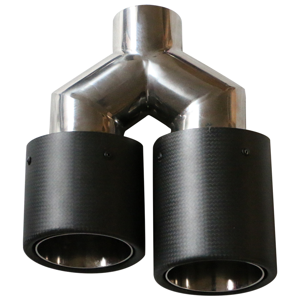 GRWA Stainless Steel 304 Carbon Fiber Exhaust Tip