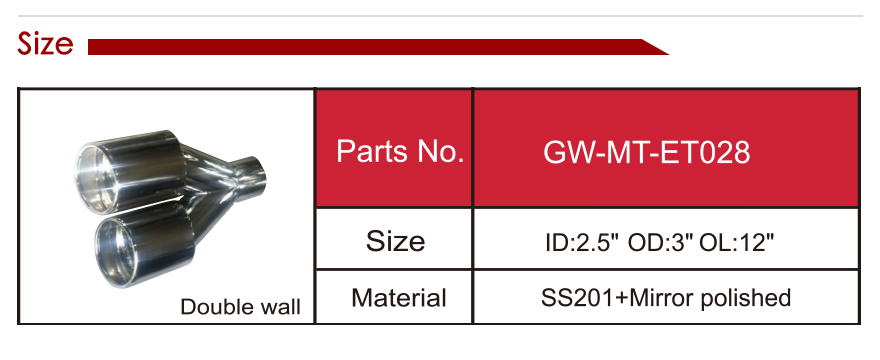exhaust tip