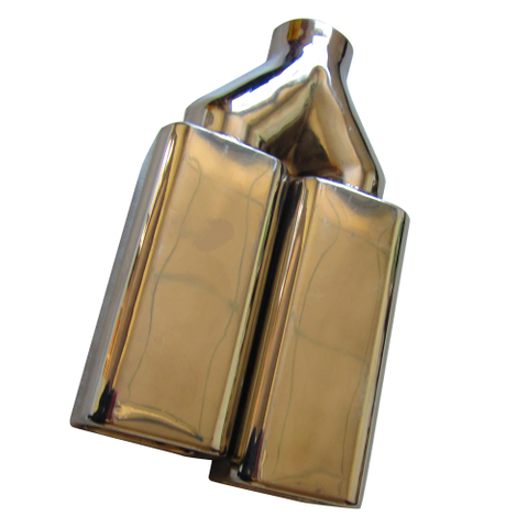 Dual Ss201 Universal Car Exhaust Tips