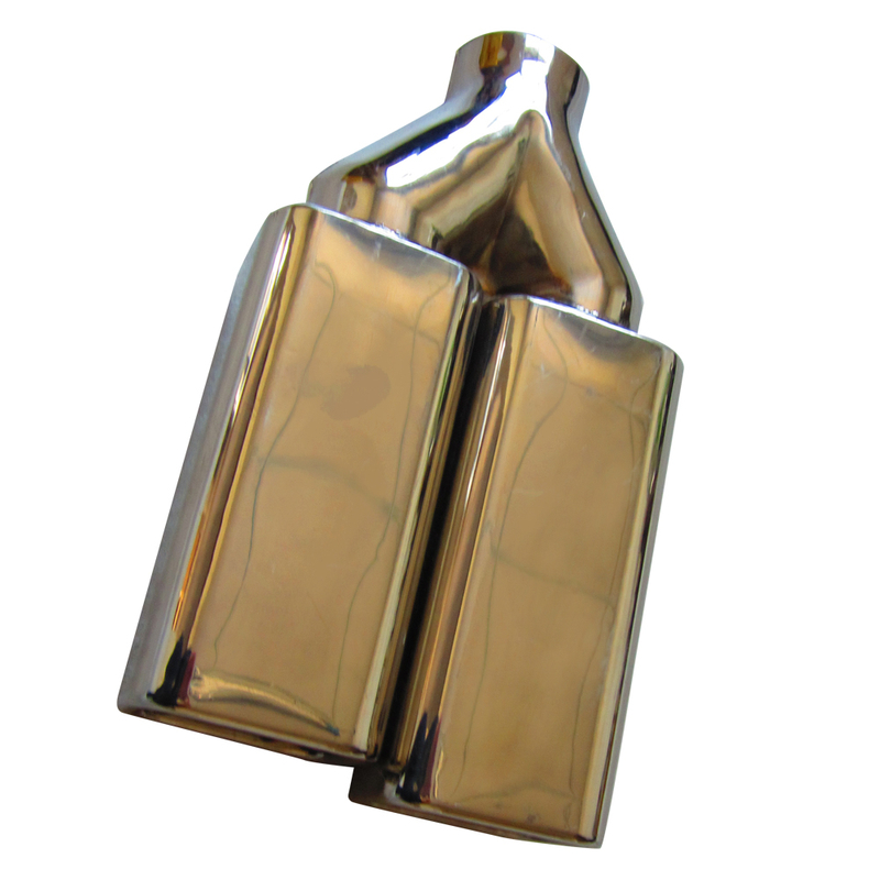 Dual Ss201 Universal Car Exhaust Tips