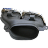 Benz W212 E-CLASS 2014 Black Mirror Polished Stainless Steel 304 Exhaust Tip