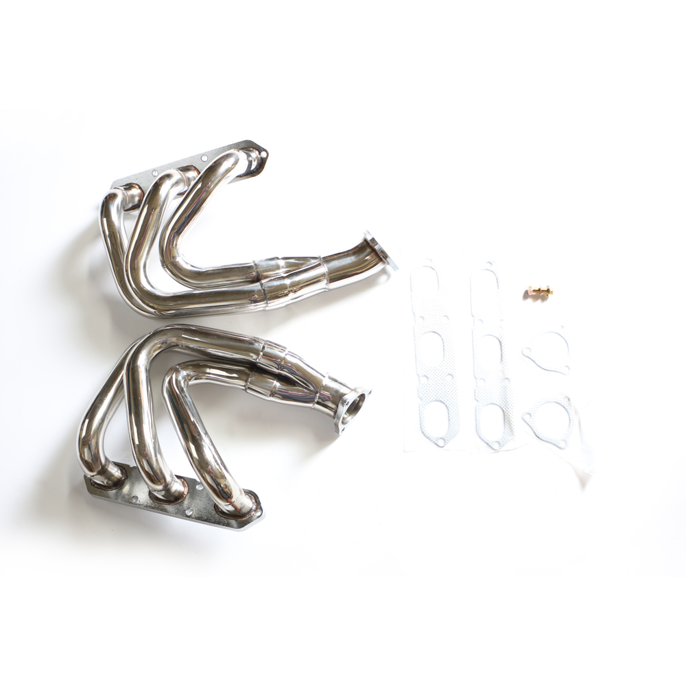 Porsche 996 Non Turbo 3.4L/3.6L 99-04 Stainless Steel 343 Mirror Polished Exhaust Header