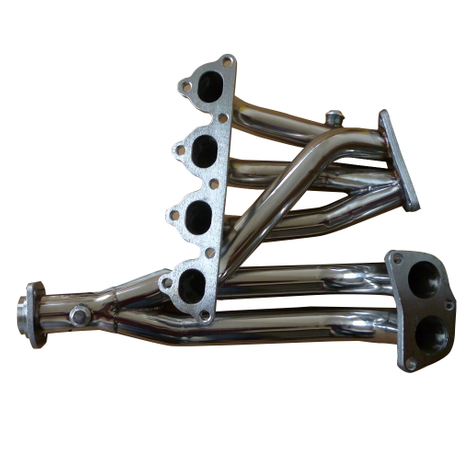 Honda 88-00 Civic D16 EX LX DX CX VX HX Stainless Steel 359 Mirror Polished Exhaust Header