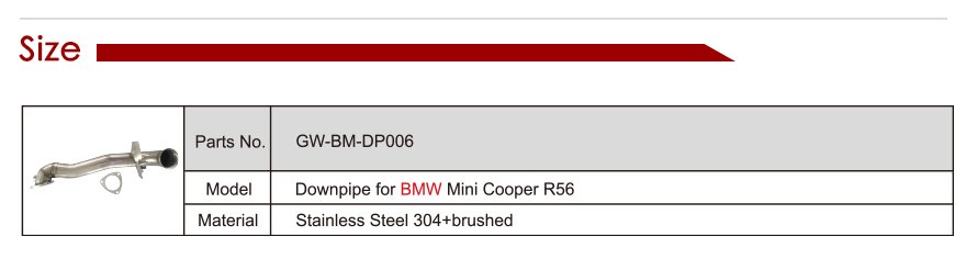 exhaust downpipe