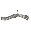 90/E60 330D, 325D & 530D M57N2 DPF Stainless Steel 304+brushed Exhaust Downpipe