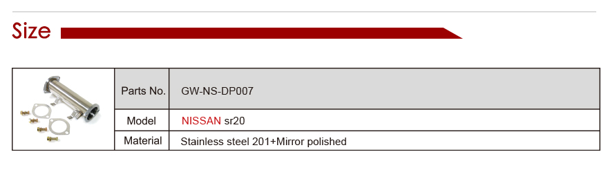 exhaust downpipe