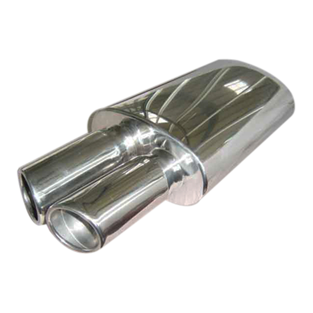 Universal Car Sports Dual Stainless Exhaust Muffler