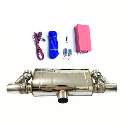Universal Stainless Steel 304 Exhaust Muffler with Cutout Valve .jpg