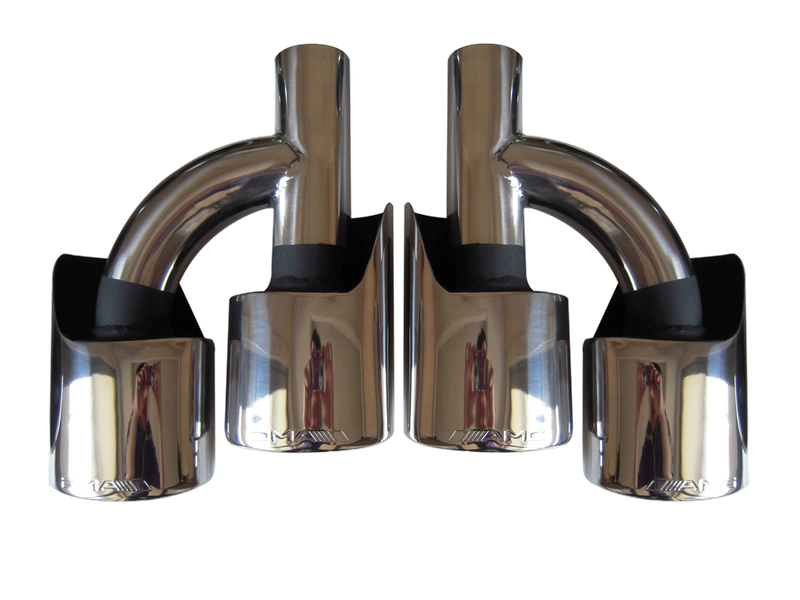 Benz W204 Stainless Steel 304 Mirror Polished Exhaust Tip