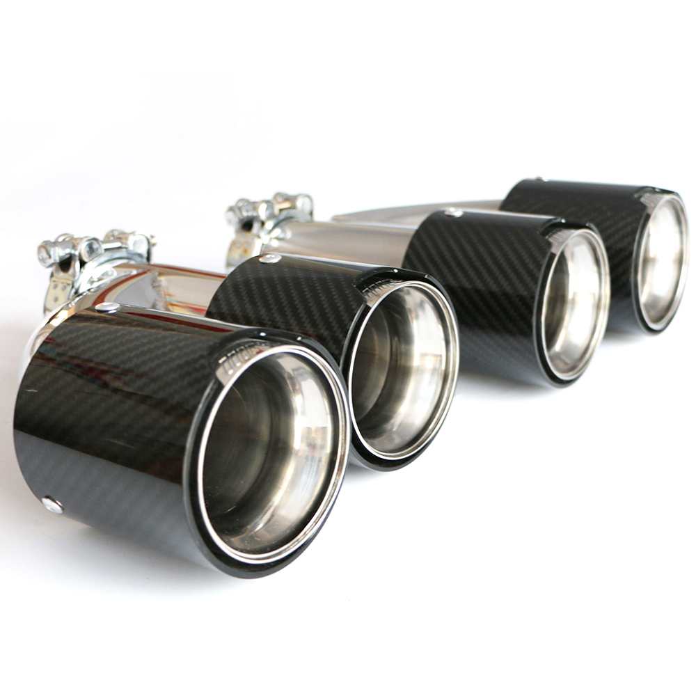 High Quality Stainless Steel 304 Carbon Fiber Exhaust Tip