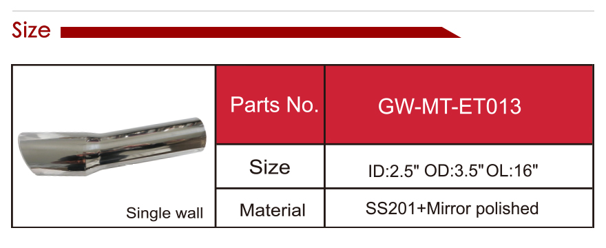 exhaust tip