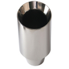 GRWA High Stainless Mirror Polished Car Exhaust Tip