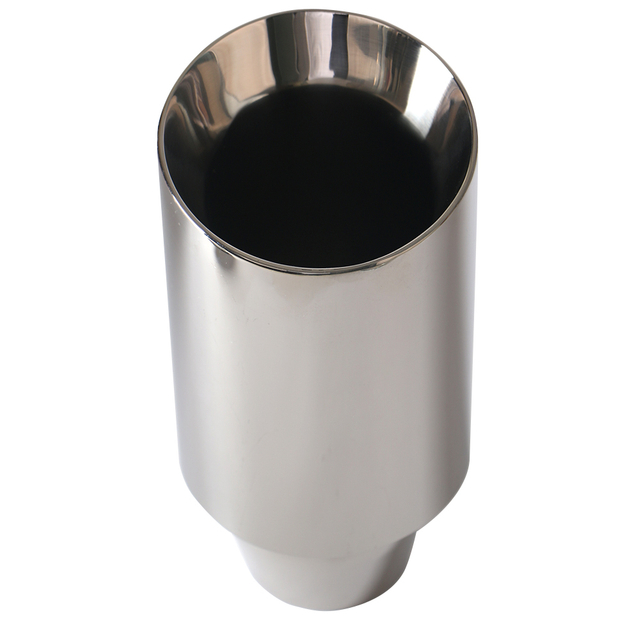 GRWA High Stainless Mirror Polished Car Exhaust Tip