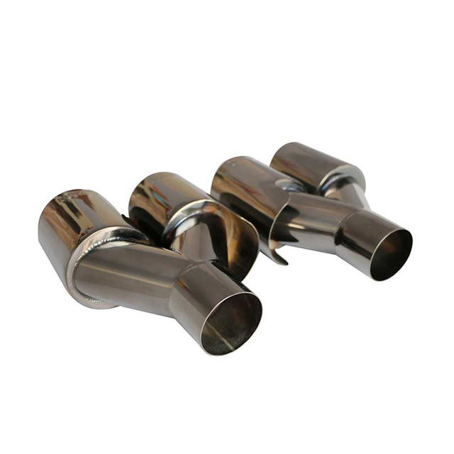 High Performance Mirror Polished Automobile SS304 Exhaust Tip