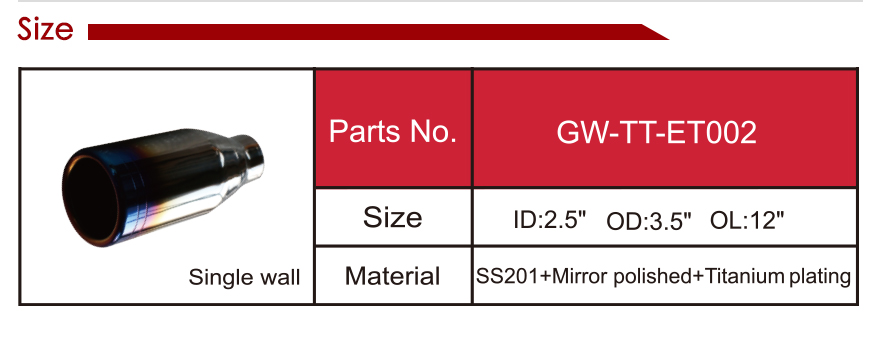 exhaust tip