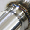 Beautiful High-end Mirror Polished Stainless Steel 201 Exhaust Muffler