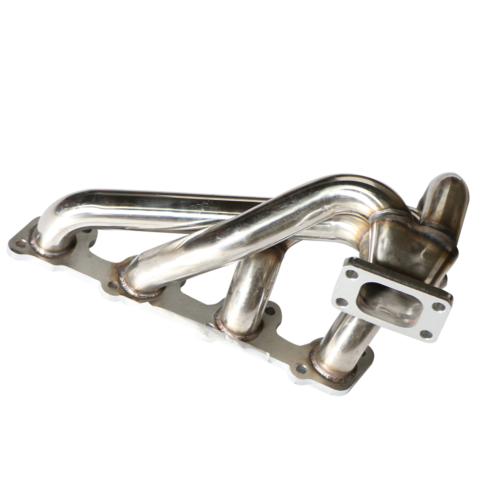 Volvo 240 Turbo Maniold Stainless Steel 341 Mirror Polished Exhaust Header