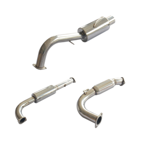 95-98 MITSUBISHI ECLIPSE -TURBO Stainless Steel 201 Mirror Polished Exhaust System