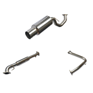 95-98 MITSUBISHI ECLIPSE Stainless Steel 201 Mirror Polished Exhaust System