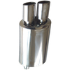 Hot Sale Dual Stainless Steel Exhaust Muffler