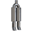 Racing Universal Car Exhaust Muffler