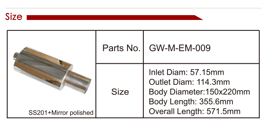 exhaust muffler