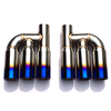 Universal 2.5 Blue Exhaust Muffler Tip