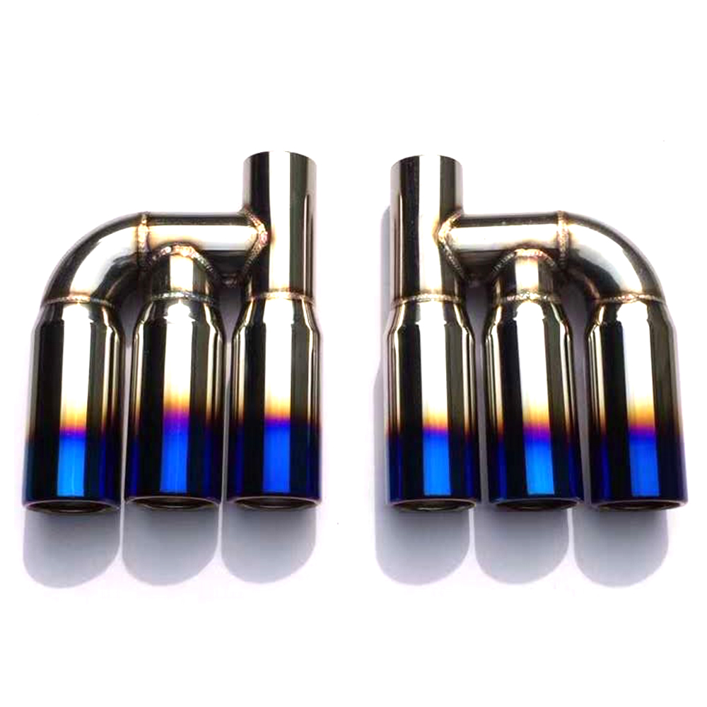 Universal 2.5 Blue Exhaust Muffler Tip