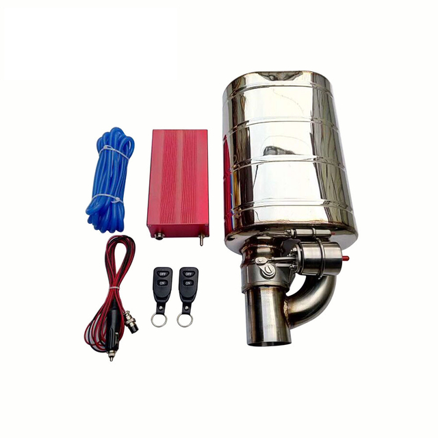 Popular Stainless Steel 304 Remote Control Sport Exhaust Muffler 