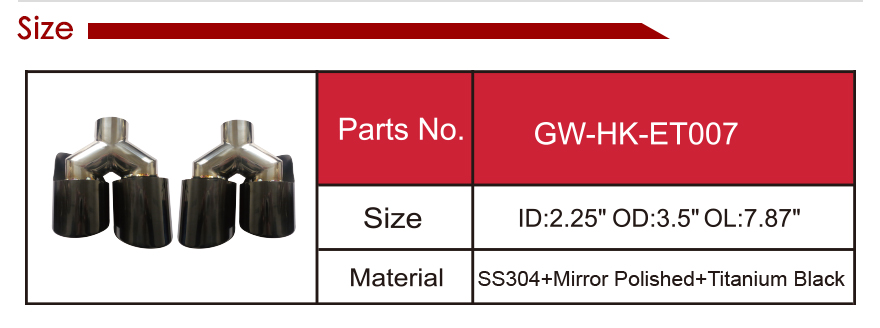 exhaust tip
