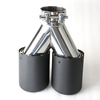 Stainless Steel Carbon Fiber Exhaust Tip