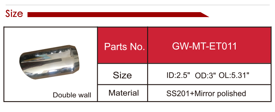 exhaust tip