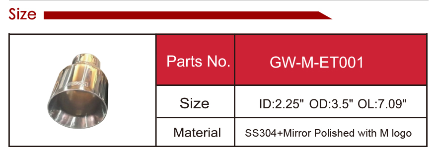 exhaust tip