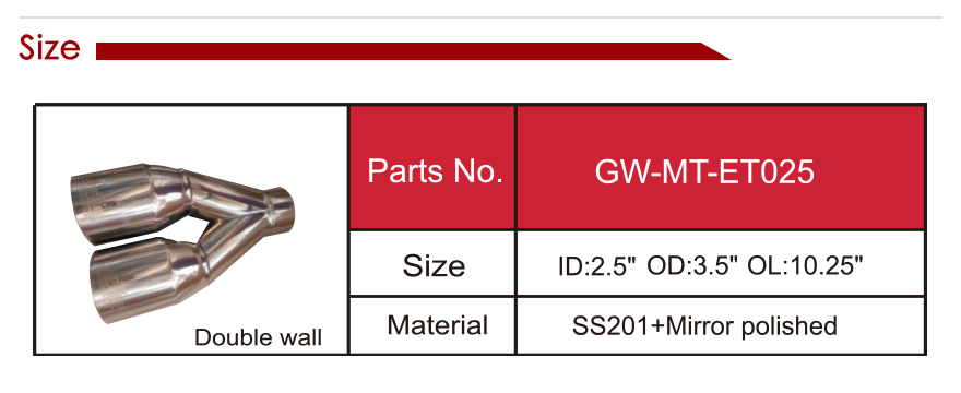 exhaust tip