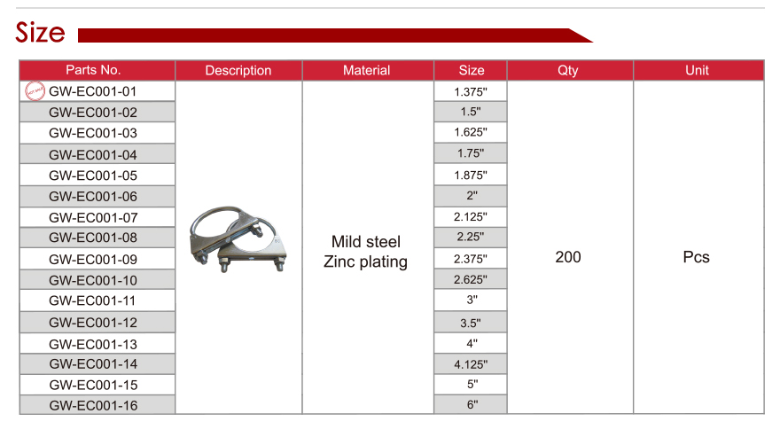 exhaust clamp