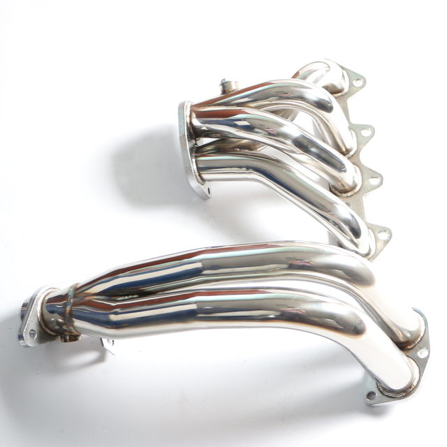 Honda Accord EX F22 1994 1995 1996 1997 Stainless Steel 355 Mirror Polished Exhaust Header