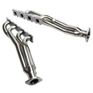 FOR 04-15 NISSAN TITAN/ARMADA A60 STAINLESS PERFORMANCE 1.25mm Stainless Steel 304/201 HEADER EXHAUST MANIFOLD