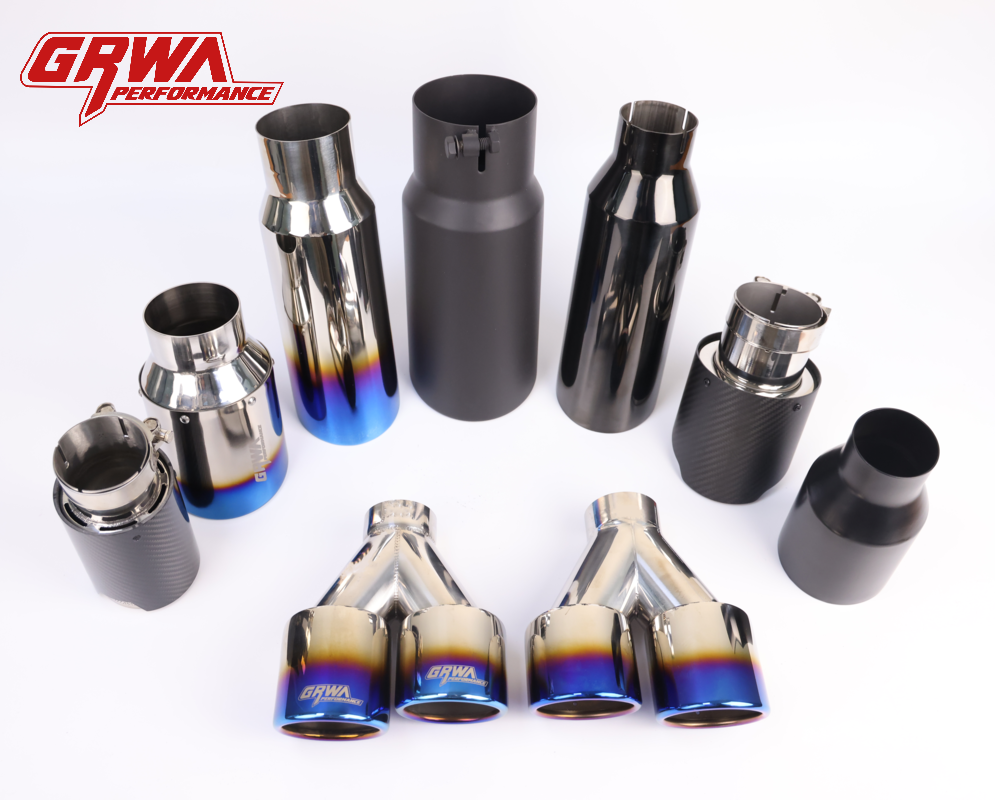What are the functions of each component of the exhaust system?