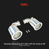 High-performance downpipe boosts airflow and supports porsche panamera exhaust upgrades.