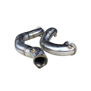 BMW Stainless Steel 304 Brushed Exhaust Downpipe