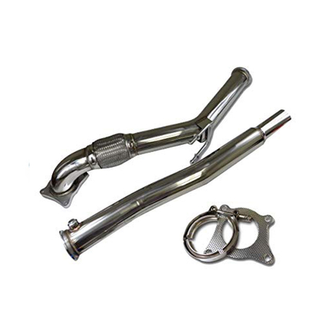 VW Golf GTi Jetta Audi A3 Stainless Steel 201 Mirror Polished Exhaust Downpipe