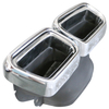 Benz W212 E-CLASS 2014 Stainless Steel 304 Mirror Polished Exhaust Tip