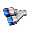 63.5mm Double Wall SS304+mirror Polished+titanium Tip