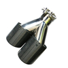 Stainless Steel 304 Carbon Fiber Exhaust Tip