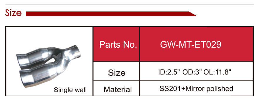 exhaust tip
