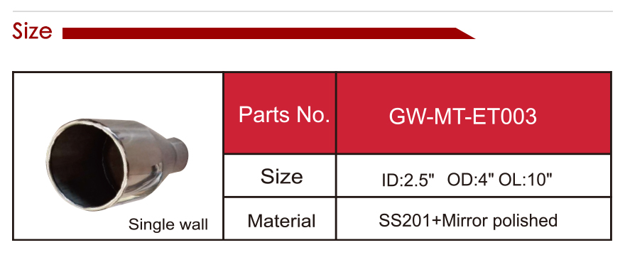 exhaust tip