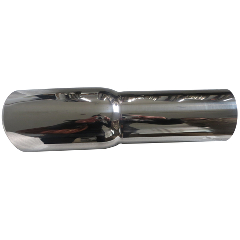 GRWA High Car Stainless Steel Exhaust Tips 63mm Inlet
